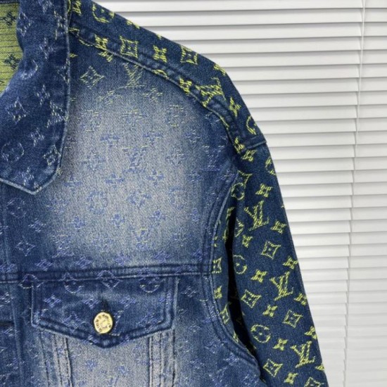 LOUIS VUITTON Louis Vuitton denim coat 2023FW very popular item LOUIS VUITTON Louis Vuitton denim coat 2023FW very popular item