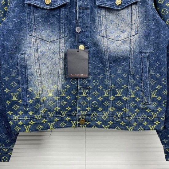 LOUIS VUITTON Louis Vuitton denim coat 2023FW very popular item LOUIS VUITTON Louis Vuitton denim coat 2023FW very popular item