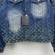 LOUIS VUITTON Louis Vuitton denim coat 2023FW very popular item LOUIS VUITTON Louis Vuitton denim coat 2023FW very popular item