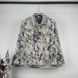 LOUIS VUITTON Louis Vuitton denim coat 2023FW Great as a gift
