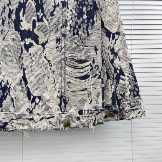 LOUIS VUITTON Louis Vuitton denim coat 2023FW Great as a gift LOUIS VUITTON Louis Vuitton denim coat 2023FW Great as a gift