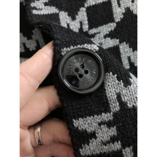 MONCLER Moncler wool coat 2023FW popular winter staple MONCLER Moncler wool coat 2023FW popular winter staple