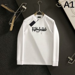 PRADA Pullover 2023FW New winter item that can create a new look