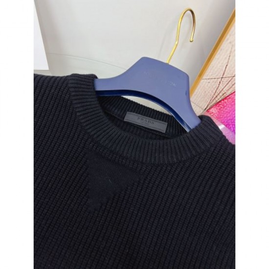 PRADA Prada sweater 2023FW with the latest and stylish logo PRADA Prada sweater 2023FW with the latest and stylish logo
