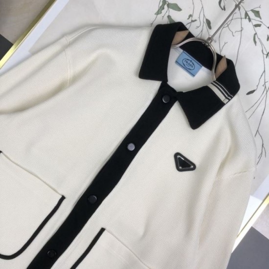 PRADA Prada jacket 2023FW with the latest and stylish logo PRADA Prada jacket 2023FW with the latest and stylish logo