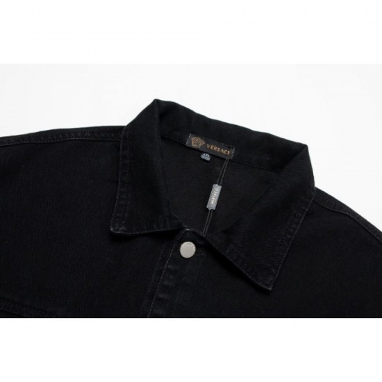 VERSACE Versace denim coat 2023FW Cool design VERSACE Versace denim coat 2023FW Cool design
