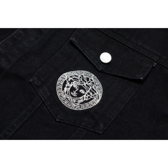 VERSACE Versace denim coat 2023FW Cool design VERSACE Versace denim coat 2023FW Cool design