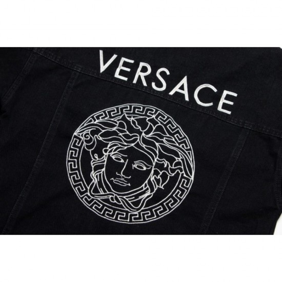 VERSACE Versace denim coat 2023FW Cool design VERSACE Versace denim coat 2023FW Cool design