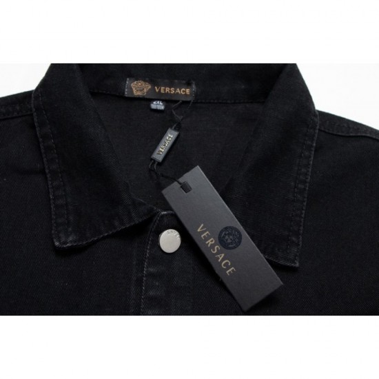 VERSACE Versace denim coat 2023FW Cool design VERSACE Versace denim coat 2023FW Cool design