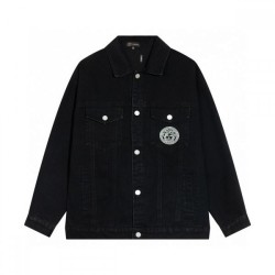 VERSACE Versace Denim Coat 2023FW Sale Fall New Item