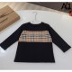 2023FW Celebrity favorite brand BURBERRY Burberry long sleeve T-shirt 2023FW Celebrity favorite brand BURBERRY Burberry long sleeve T-shirt