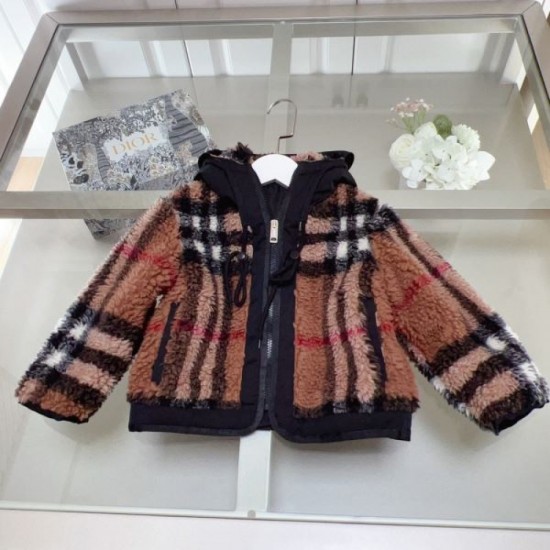 2023FW Classic Popular Thin Soft BURBERRY Burberry Lamb Hair Jacket 2023FW Classic Popular Thin Soft BURBERRY Burberry Lamb Hair Jacket