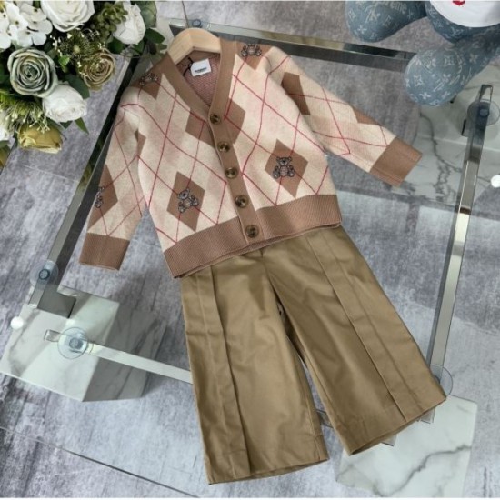 2023FW Popular Sale 100% New BURBERRY Burberry Top and Bottom Set 2023FW Popular Sale 100% New BURBERRY Burberry Top and Bottom Set