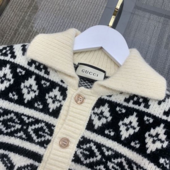 2023FW Pre-sale limited to overseas customers GUCCI Gucci knit cardigan 2023FW Pre-sale limited to overseas customers GUCCI Gucci knit cardigan