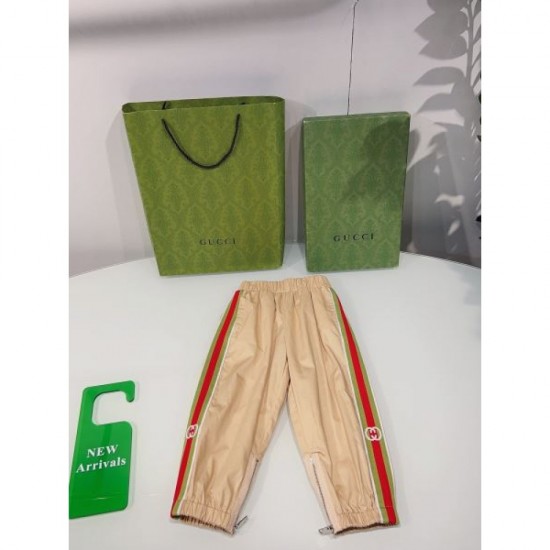 2023FW GUCCI Gucci casual pants loved by celebrities and celebrities 2023FW GUCCI Gucci casual pants loved by celebrities and celebrities