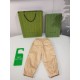 2023FW GUCCI Gucci casual pants loved by celebrities and celebrities 2023FW GUCCI Gucci casual pants loved by celebrities and celebrities