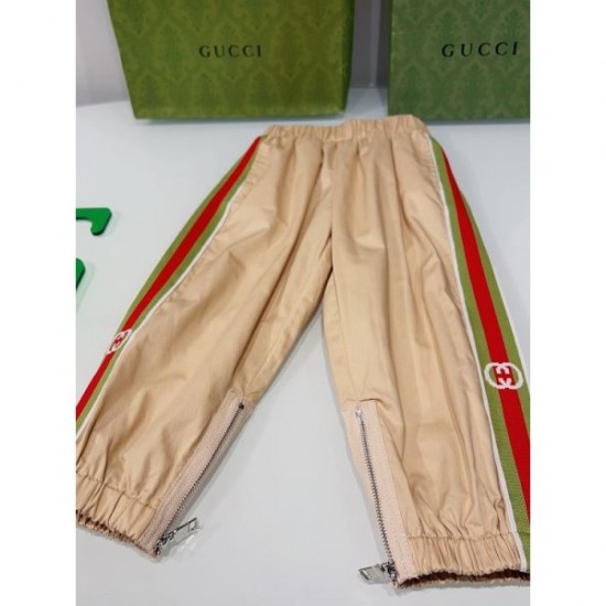 2023FW GUCCI Gucci casual pants loved by celebrities and celebrities 2023FW GUCCI Gucci casual pants loved by celebrities and celebrities