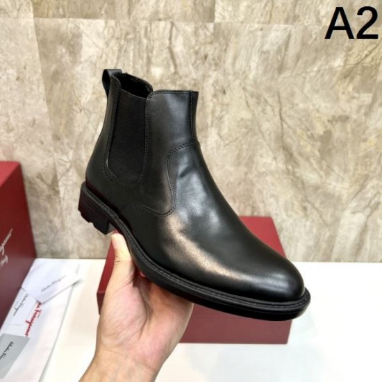 2023FW Casual Standard FERRAGAMO Salvatore Ferragamo Boots 2023FW Casual Standard FERRAGAMO Salvatore Ferragamo Boots