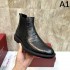 2023FW FERRAGAMO Salvatore Ferragamo boots with a strong sense of neatness
