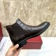 2023FW FERRAGAMO Salvatore Ferragamo boots with a strong sense of neatness 2023FW FERRAGAMO Salvatore Ferragamo boots with a strong sense of neatness