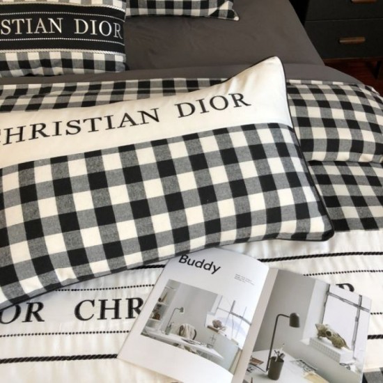 2023FW Latest Ahead Stylish Logo DIOR Bedding 2023FW Latest Ahead Stylish Logo DIOR Bedding