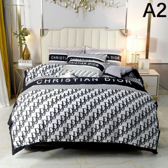 2023FW Latest Ahead Stylish Logo DIOR Bedding 2023FW Latest Ahead Stylish Logo DIOR Bedding