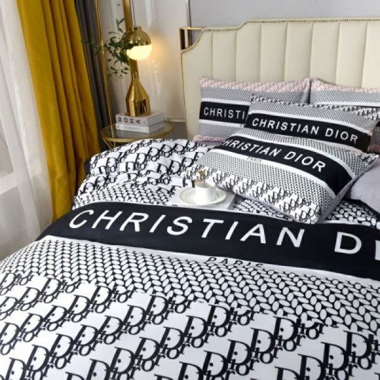 2023FW Latest Ahead Stylish Logo DIOR Bedding 2023FW Latest Ahead Stylish Logo DIOR Bedding