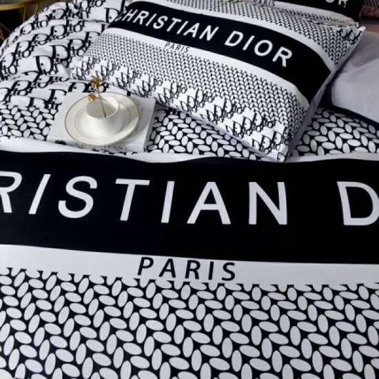 2023FW Latest Ahead Stylish Logo DIOR Bedding 2023FW Latest Ahead Stylish Logo DIOR Bedding