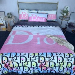 2023FW Latest Ahead Stylish Logo DIOR Bedding