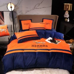 2023FW HERMES Bedding that gives the impression of a fashionable expert