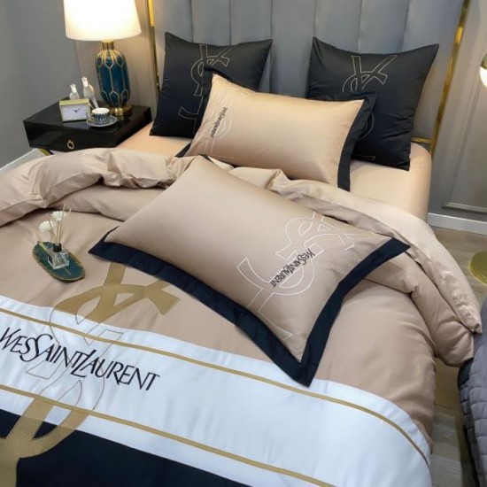 2023FW Full of Fashion YSL Yves Saint Laurent Bedding 2023FW Full of Fashion YSL Yves Saint Laurent Bedding
