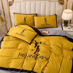 2023FW Casual wear YSL Yves Saint Laurent Bedding