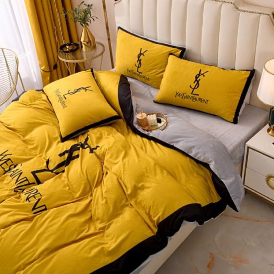2023FW Casual wear YSL Yves Saint Laurent Bedding 2023FW Casual wear YSL Yves Saint Laurent Bedding