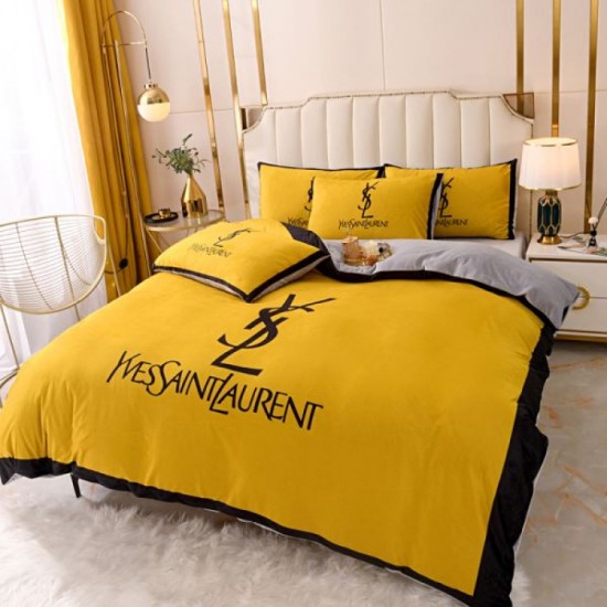 2023FW Casual wear YSL Yves Saint Laurent Bedding 2023FW Casual wear YSL Yves Saint Laurent Bedding
