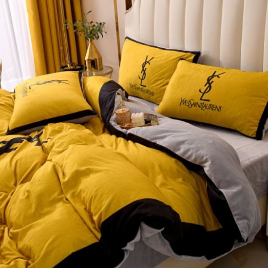 2023FW Casual wear YSL Yves Saint Laurent Bedding 2023FW Casual wear YSL Yves Saint Laurent Bedding
