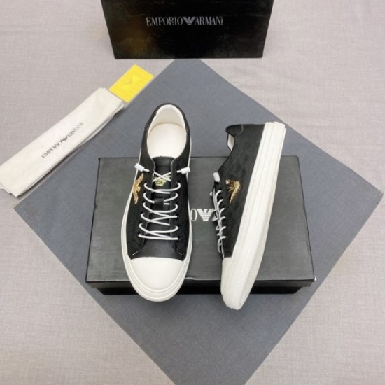 ARMANI Armani casual shoes 2023AW A style with a feeling of omission is completed ARMANI Armani casual shoes 2023AW A style with a feeling of omission is completed