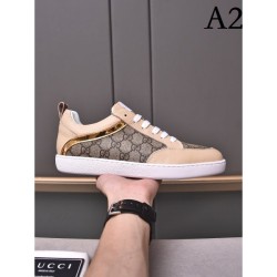 Beautiful Color Check Fall Winter 2023FW Casual Shoes GUCCI Gucci