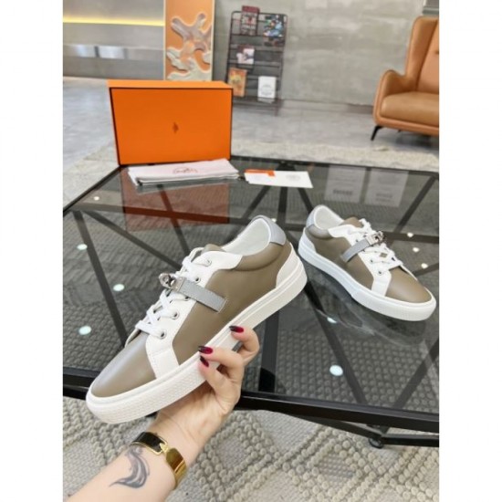 2023FW HERMES casual shoes that give you a youthful impression and a lively look 2023FW HERMES casual shoes that give you a youthful impression and a lively look