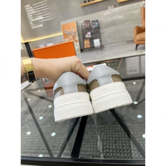 2023FW HERMES casual shoes that give you a youthful impression and a lively look 2023FW HERMES casual shoes that give you a youthful impression and a lively look