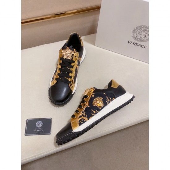 VERSACE Versace casual shoes 2023AW popular new logo VERSACE Versace casual shoes 2023AW popular new logo