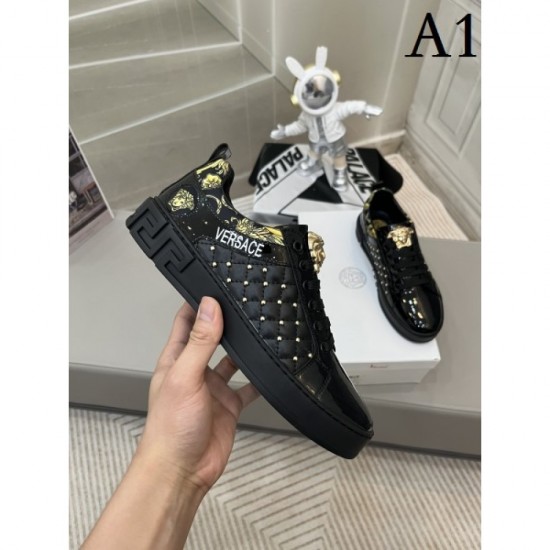 Low price high quality 2023SS casual shoes VERSACE Versace Low price high quality 2023SS casual shoes VERSACE Versace