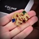CELINE Celine brooch 2023SS popular item in magazines and towns CELINE Celine brooch 2023SS popular item in magazines and towns