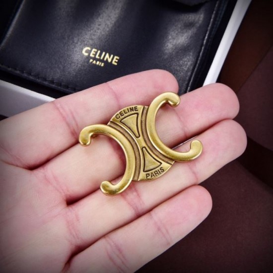 CELINE Celine outstanding brand print 2023FW brooch CELINE Celine outstanding brand print 2023FW brooch