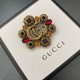 2023FW Brooch GUCCI Gucci Used by celebrities and celebrities 2023FW Brooch GUCCI Gucci Used by celebrities and celebrities