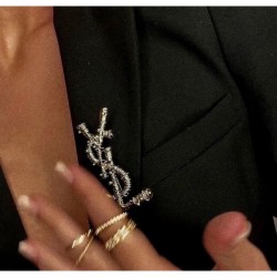 2023SS brooch sold out essential limited SALE YSL Yves Saint Laurent