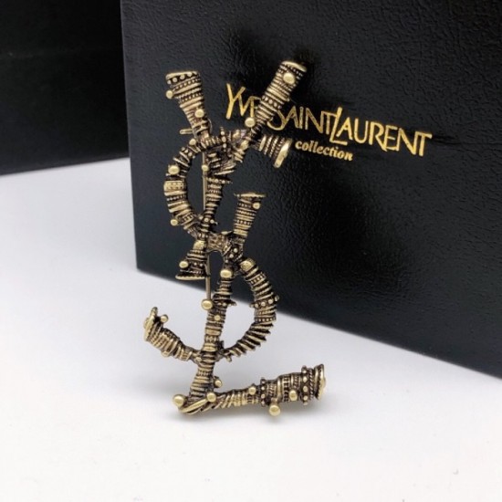 2023SS brooch sold out essential limited SALE YSL Yves Saint Laurent 2023SS brooch sold out essential limited SALE YSL Yves Saint Laurent