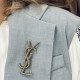 2023SS brooch popular new logo YSL Yves Saint Laurent 2023SS brooch popular new logo YSL Yves Saint Laurent