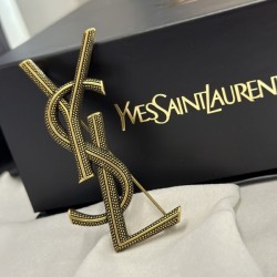 2023SS brooch popular new logo YSL Yves Saint Laurent