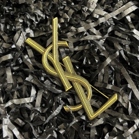 2023SS brooch popular new logo YSL Yves Saint Laurent 2023SS brooch popular new logo YSL Yves Saint Laurent