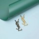 YSL Yves Saint Laurent Brooch 2023SS Attractive point YSL Yves Saint Laurent Brooch 2023SS Attractive point